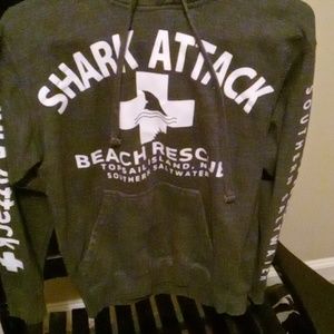 Kids shark attack hoodie
